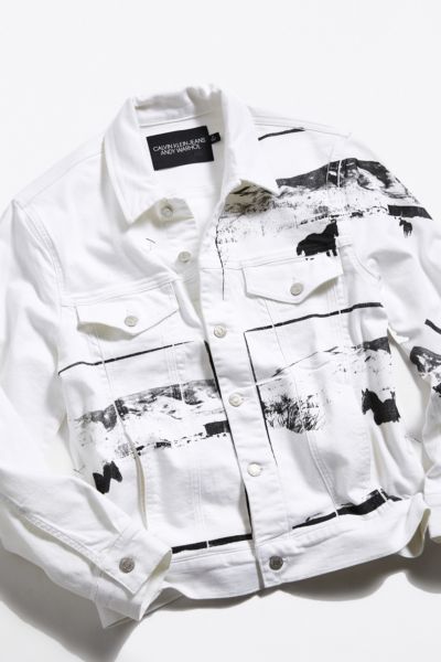 calvin klein x andy warhol denim jacket