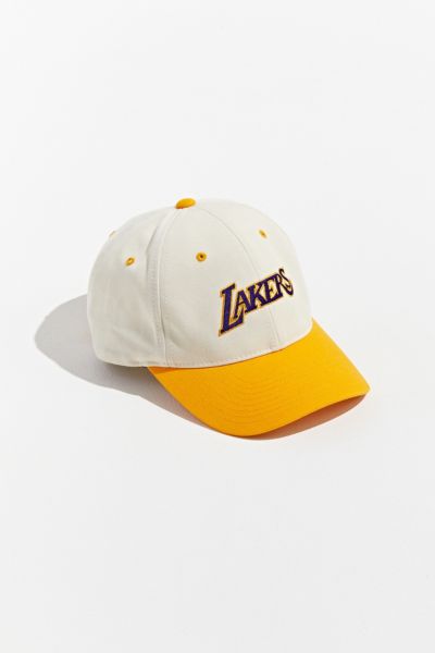 mitchell and ness lakers beanie