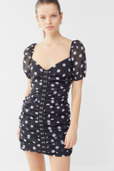 polka dot dress urban outfitters