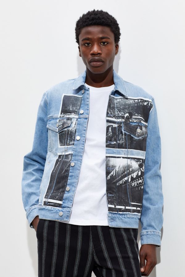 Calvin Klein X Andy Warhol Rodeo Denim Trucker Jacket | Urban ...