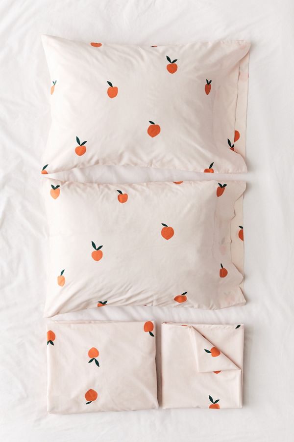 Allover Peaches Sheet Set Urban Outfitters