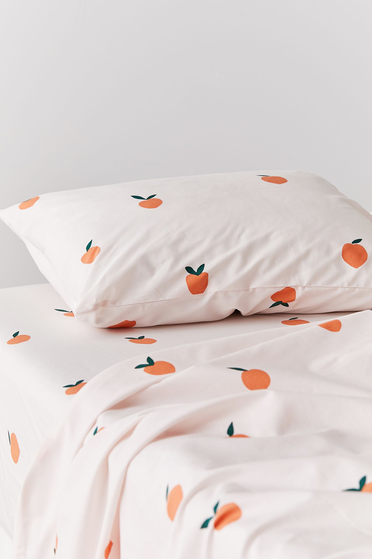 Allover Peaches Sheet Set Urban Outfitters