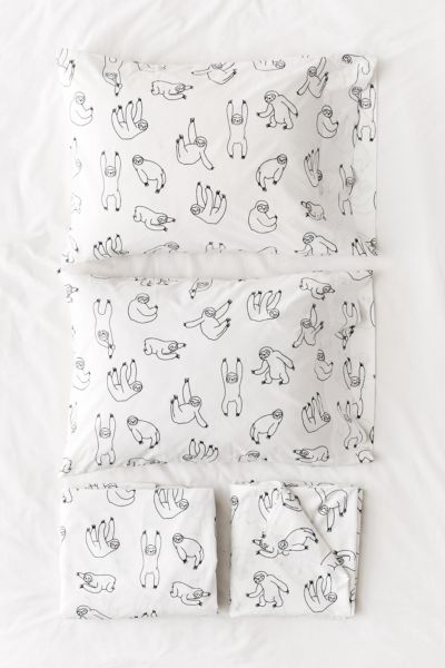 Allover Sloths Sheet Set | Urban Outfitters