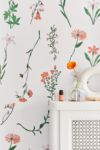 Thumbnail View 1: Georgina Floral Removable Wallpaper