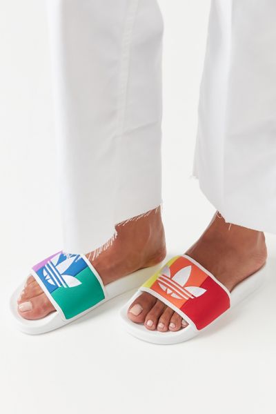 adidas pride adilette slides