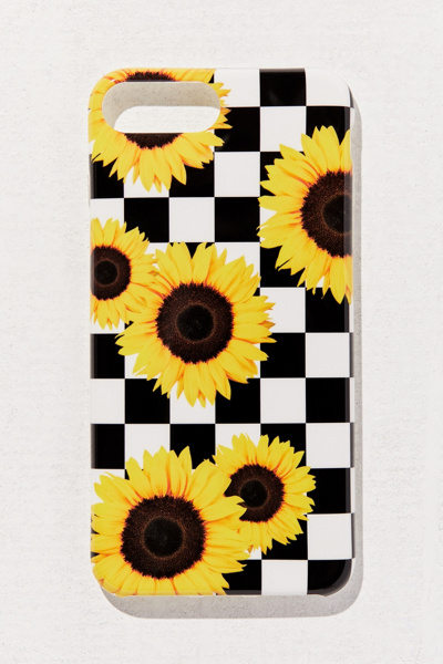 checkered sunflowers