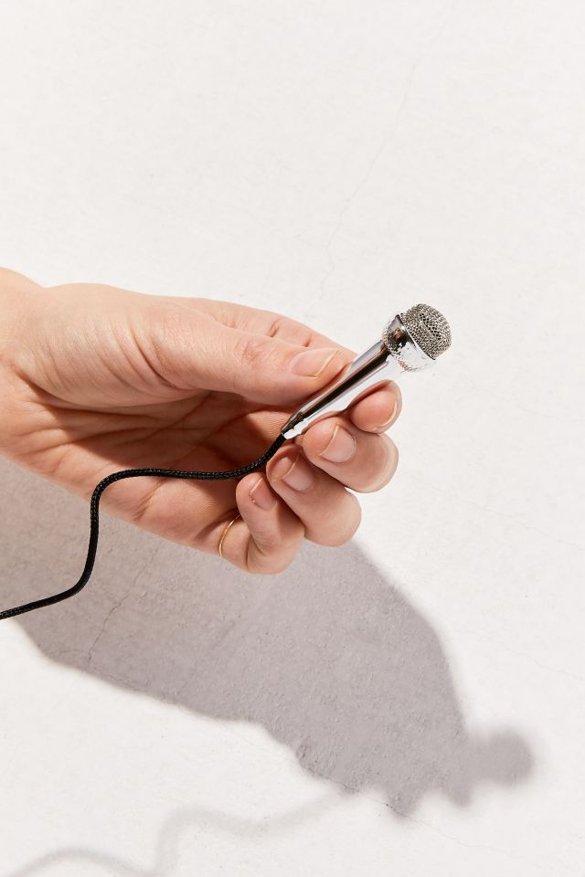 Kikkerland Design Mini Karaoke Microphone | Urban Outfitters