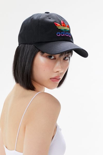 rainbow adidas hat