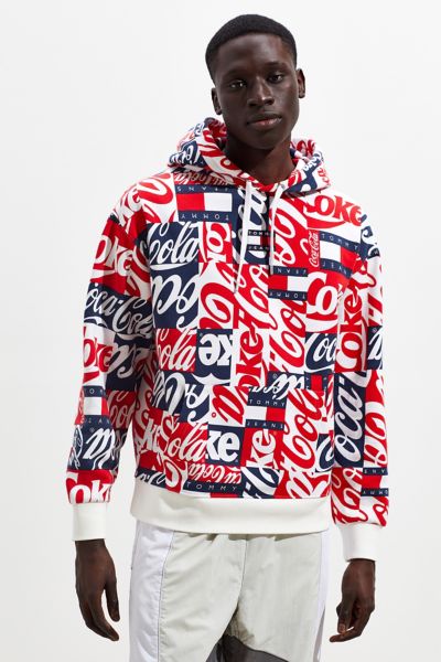 tommy jeans x coca cola hoodie