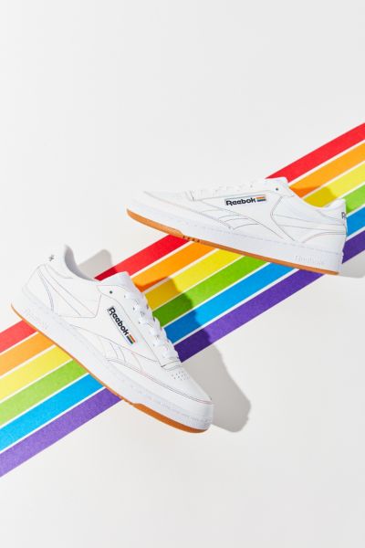 reebok classic club c 85 rainbow