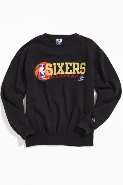 sixers crewneck sweatshirt
