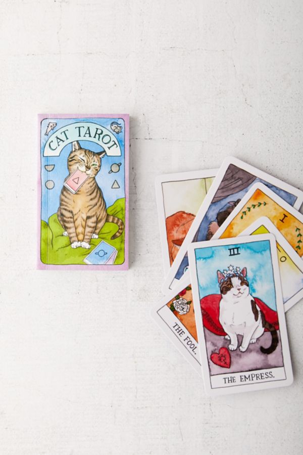 Cat Tarot 78 Cards And Guidebook By Megan Lynn Kott - 