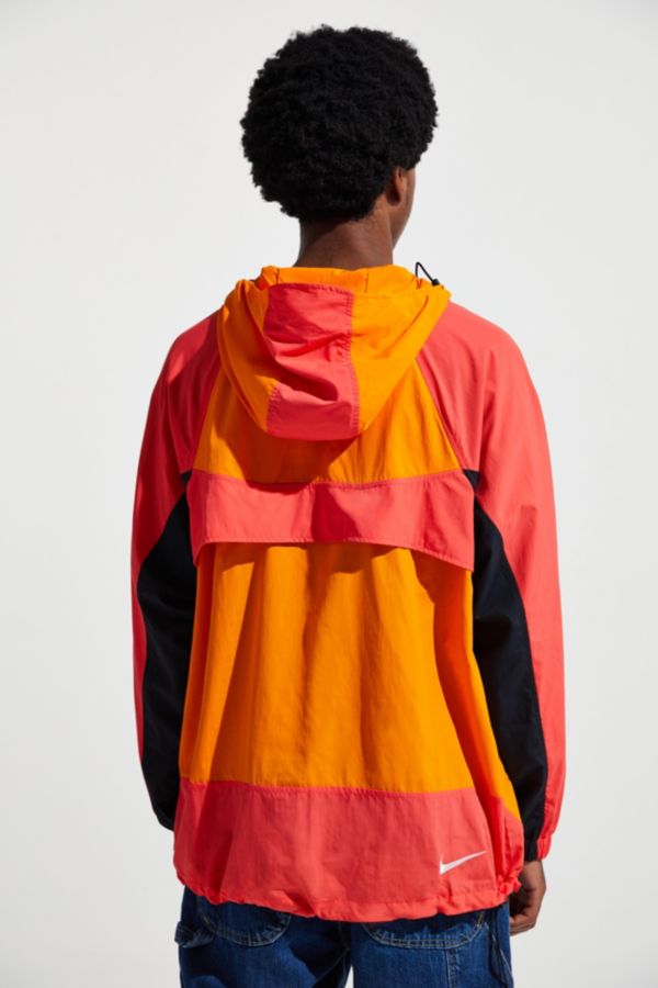 nike woven anorak jacket