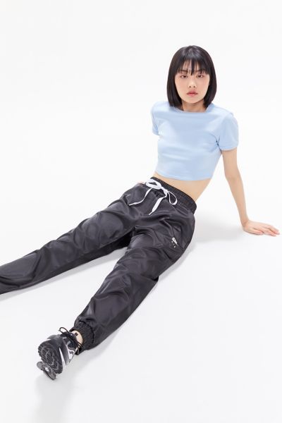 nike air leg logo track pants