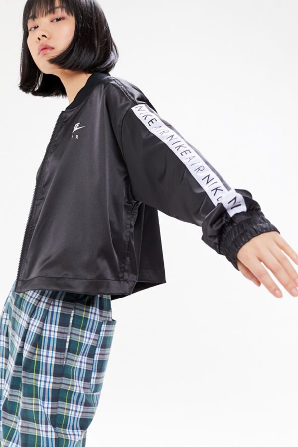 nike air satin track jacket