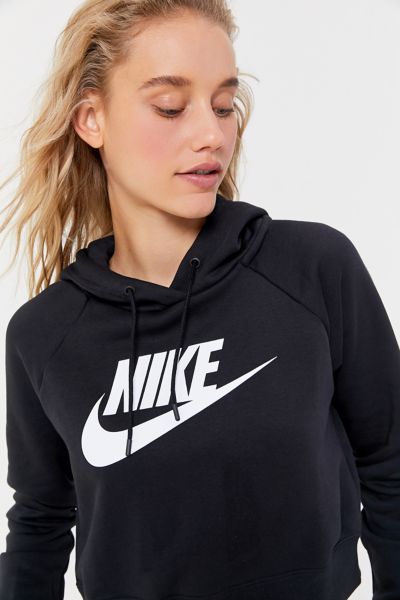 nike black essentials hoodie