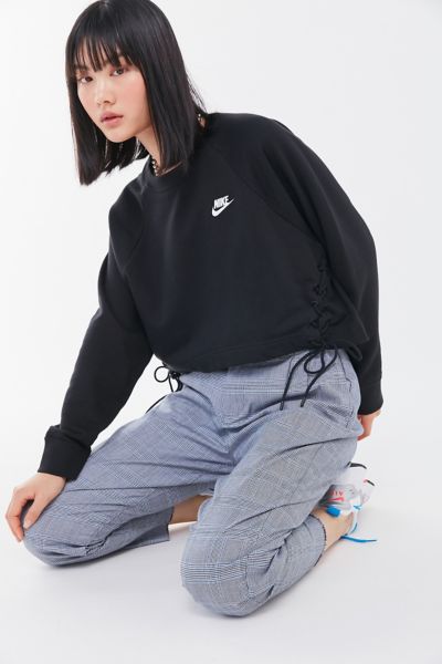 Nike Sportswear Lace-Up Hem Sweatshirt | Urban Outfitters