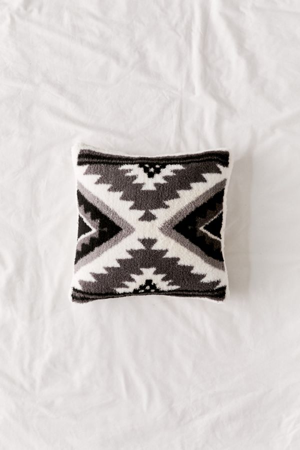 Eudora Printed Sherpa Throw Pillow Urban Outfitters