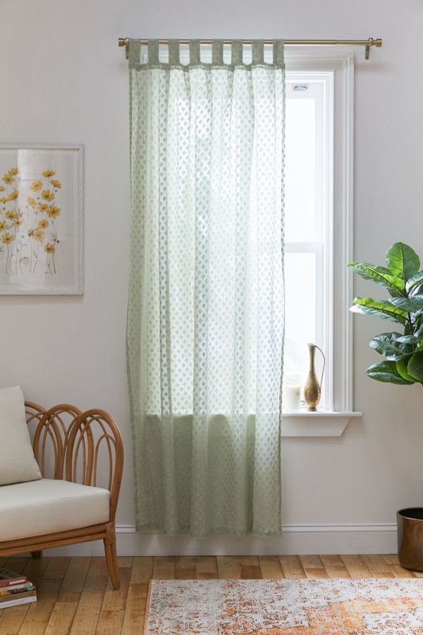 Slide View: 1: Ayala Lace Window Panel