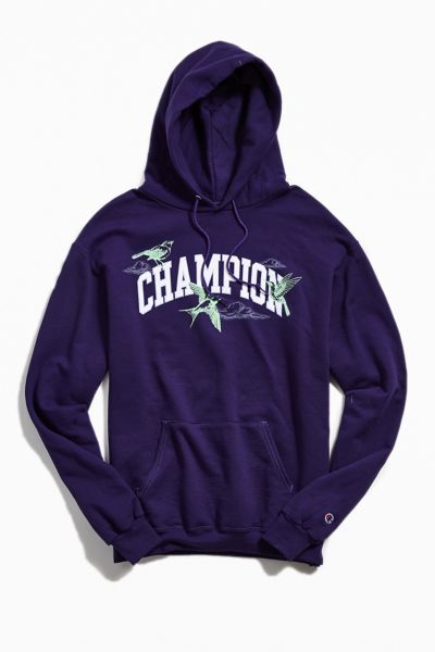 silver grey champion sweatshirt