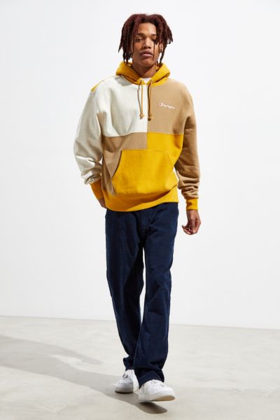 urban outfitters colorblock hoodie
