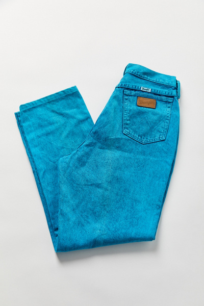 turquoise wrangler jeans