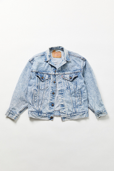 vintage levis acid wash denim jacket