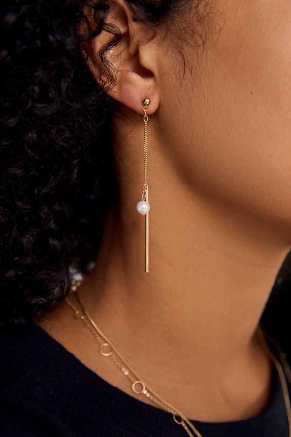 Delicate Cross Mismatch Earring Set Urban Outfitters