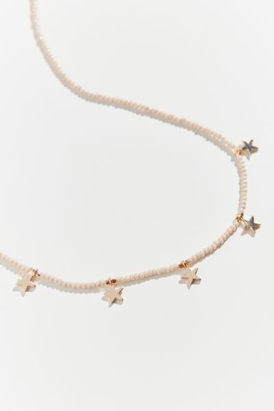 Naomi Beaded Star Necklace | Urban Outfitters