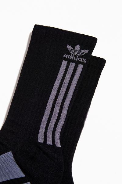 adidas 3 stripes statement crew socks