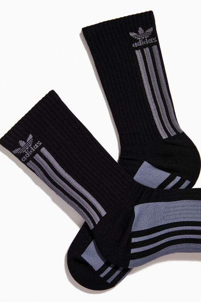 adidas 3 stripes statement crew socks