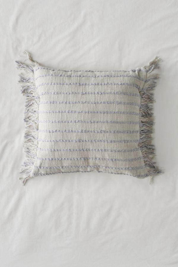 Liana Fringe Throw Pillow Urban Outfitters