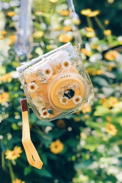 polaroid camera purse