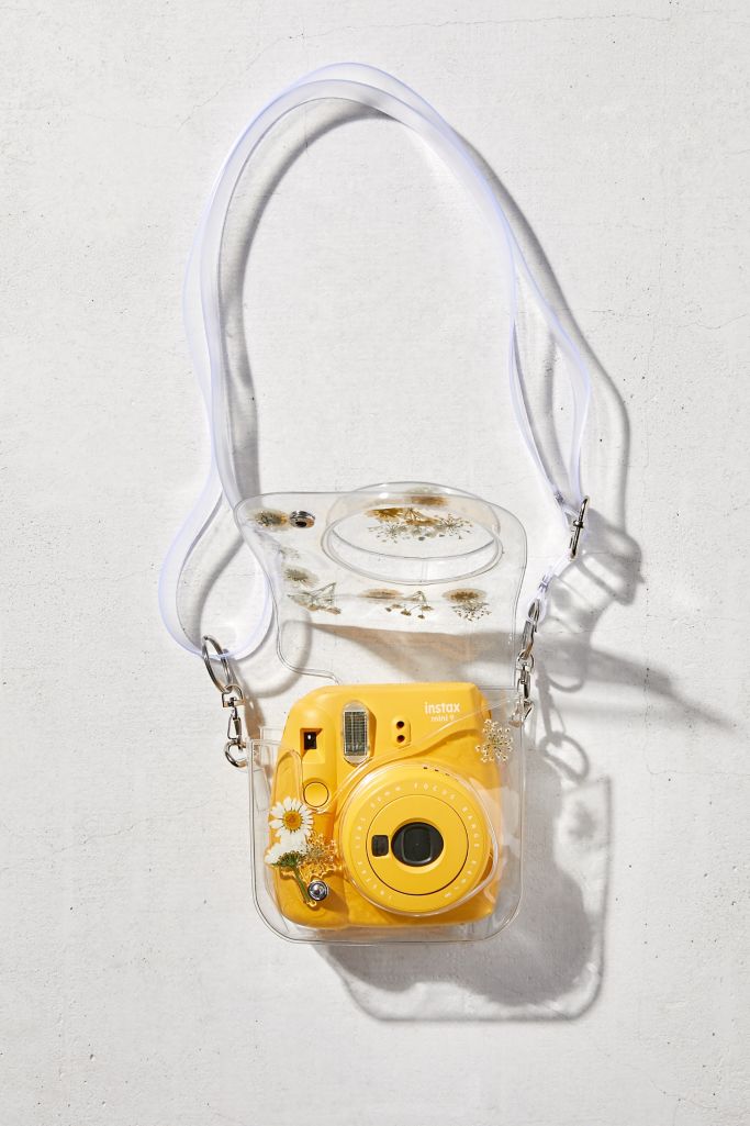 Pressed Floral Instax Mini Camera Bag Urban Outfitters Yellow polaroid camera — perfect quality and affiordable prices on joom. pressed floral instax mini camera bag