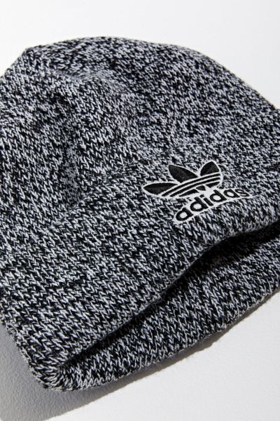 adidas trefoil beanie grey