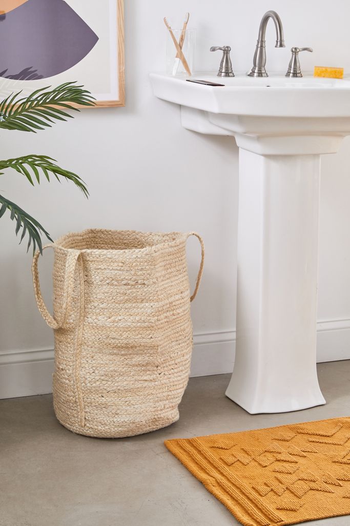 Jute Laundry Basket Urban Outfitters Canada