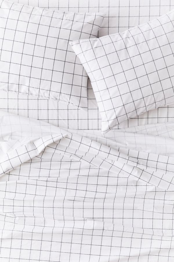Slide View: 1: Distressed Mini Check Sheet Set