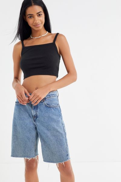 urban jean shorts