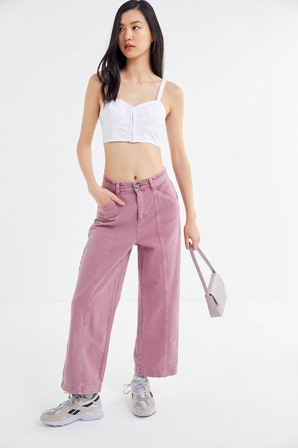 UO Ana Hook + Eye Cropped Cami | Urban Outfitters