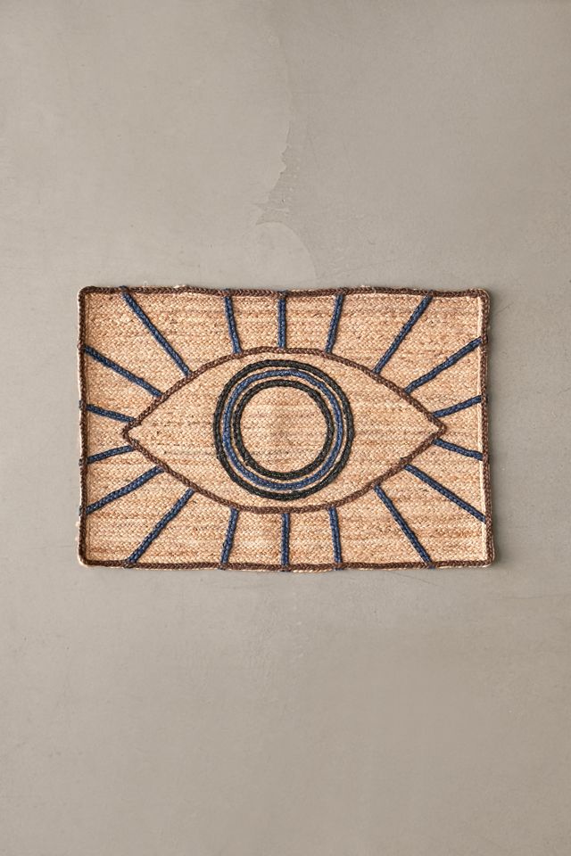 Braided Eye Jute Rug Urban Outfitters