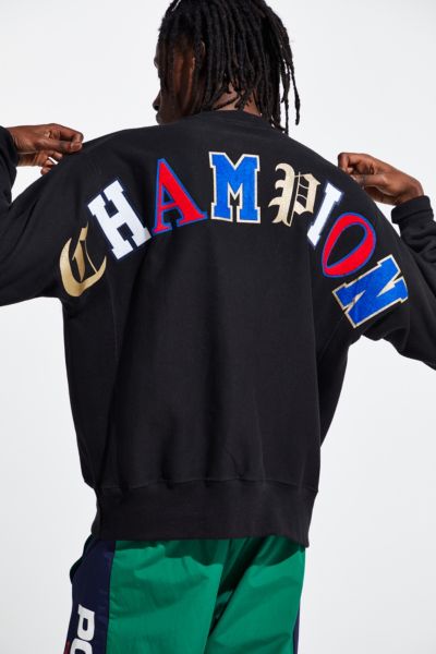 champion old english sweater