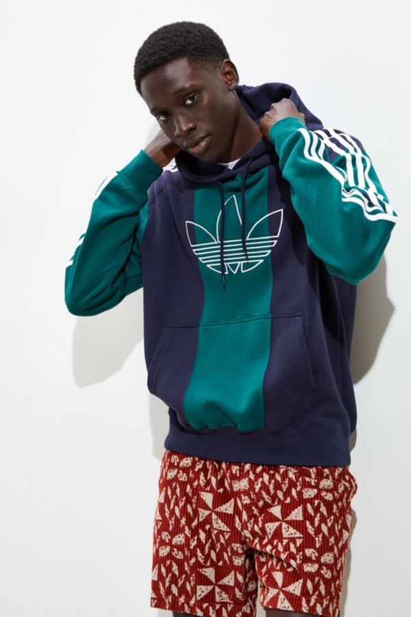 adidas Off Court Trefoil Hoodie Sweatshirt | Urban Outfitters