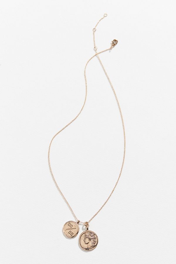 Mia Colona & UO Exclusive Coin Pendant Necklace | Urban Outfitters