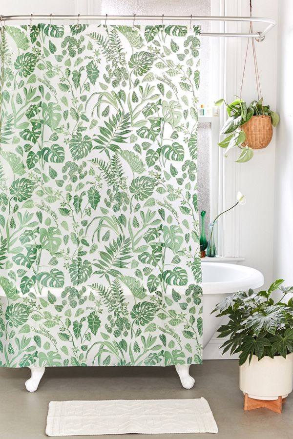 Jungle PEVA Shower Curtain 030 b