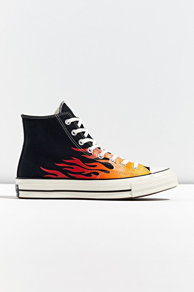 Converse Chuck 70 Archive Flame Print High Top Sneaker Urban Outfitters