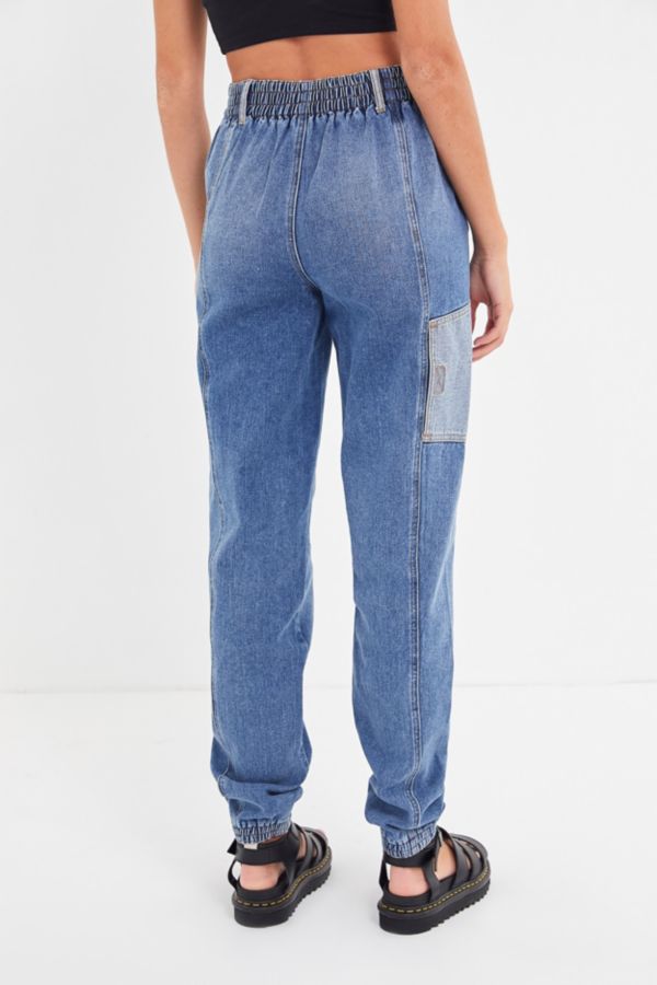 bdg spliced jogger jean