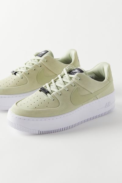 nike air force 1 sage low black