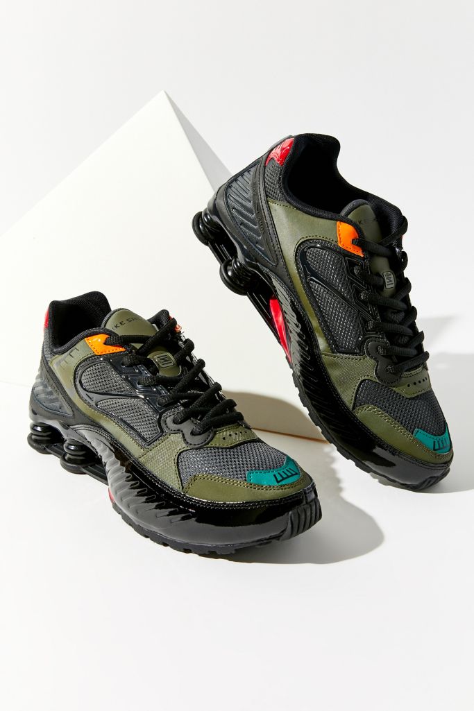 nike shox enigma 9000 green