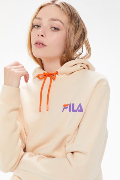 fila small logo hoodie