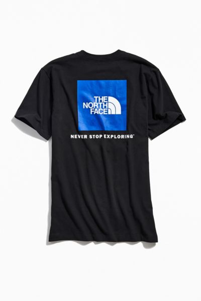 the north face box logo t shirt